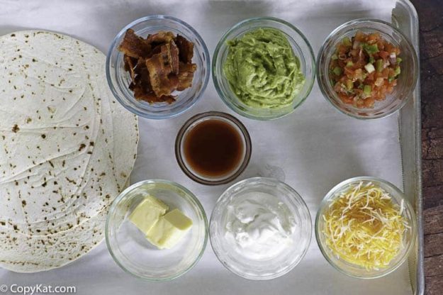 Applebee's quesadilla recipe ingredients