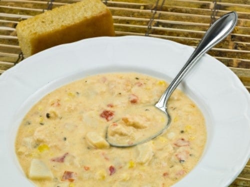 bowl of clam chowder