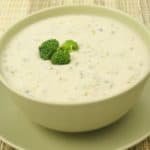 bowl of broccoli soup