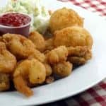 fried shrimp on a plate