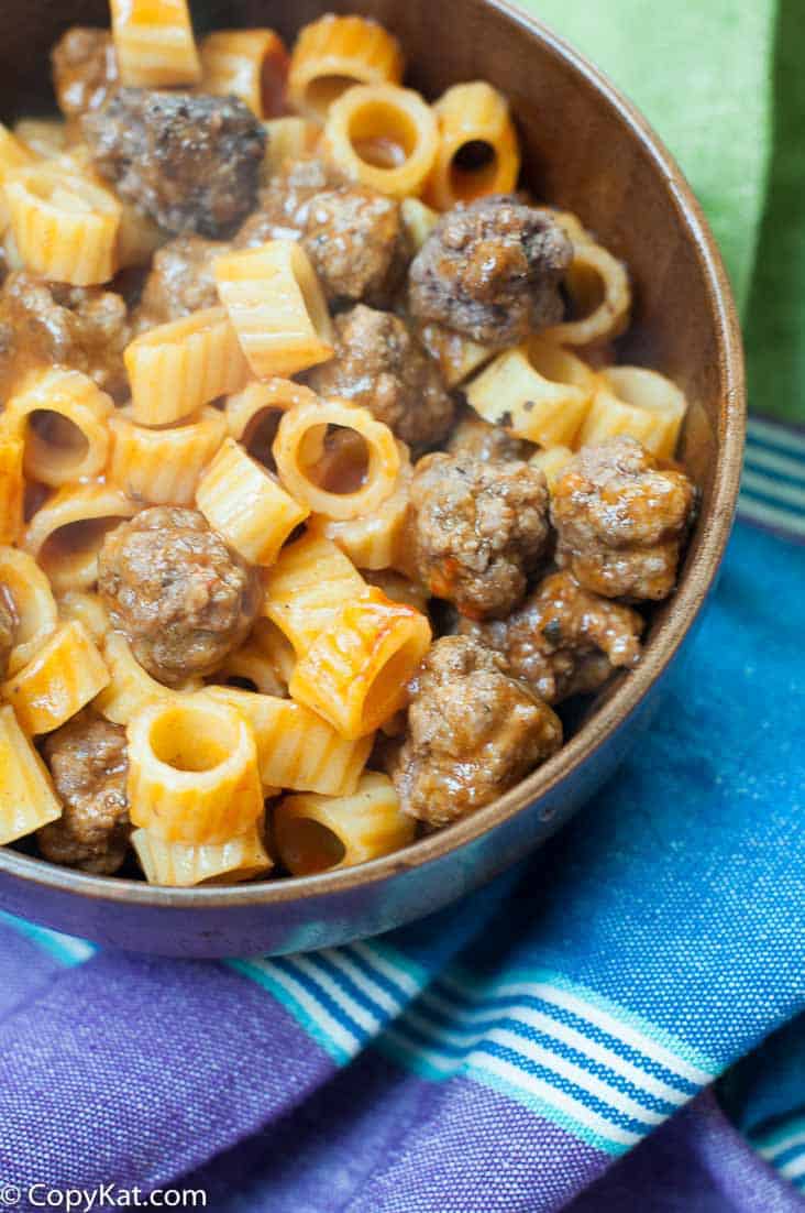 You can relive a childhood favorite when you make your own homemade Spaghettios with this copycat recipe. 