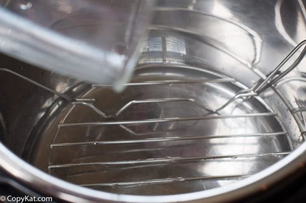 You will need a wire rack to hard boil eggs in the Instant Pot.