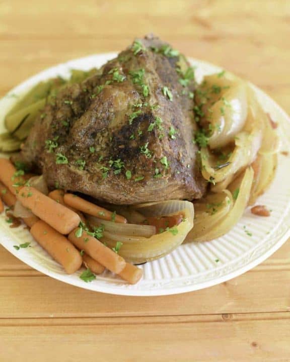 Even if you have never made a pot roast before, you can make a delicious braised pot roast with this easy recipe.