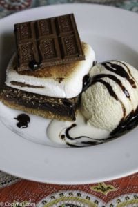 Homemade Cracker Barrel Campfire S'more dessert in a bowl