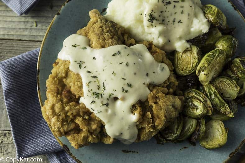 Southern Chicken Fried Steak with Homemade White Gravy