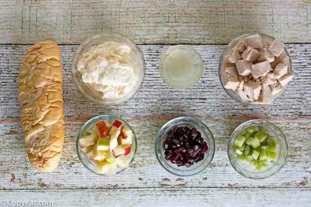 orchard chicken salad ingredients