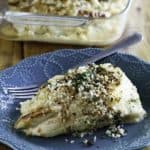 Homemade Longhorn Steakhouse Parmesan Crusted chicken on a plate.
