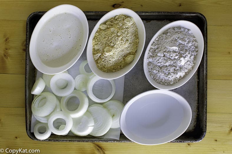 original Sonic onion rings ingredients.