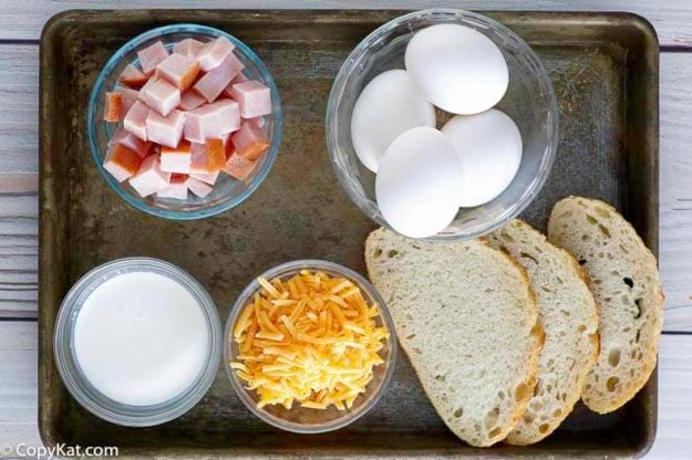ham and egg casserole ingredients