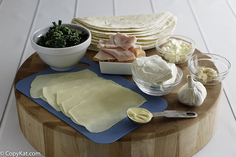 ham and cheese pinwheels ingredients