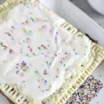 homemade strawberry pop tart