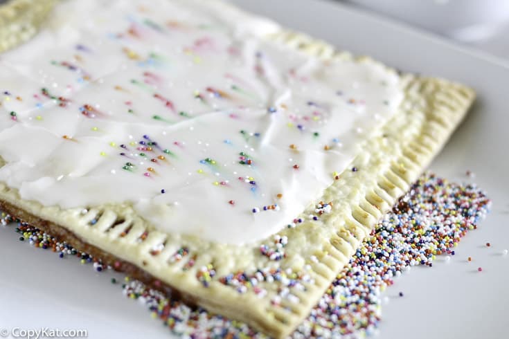 a large homemade pop tart