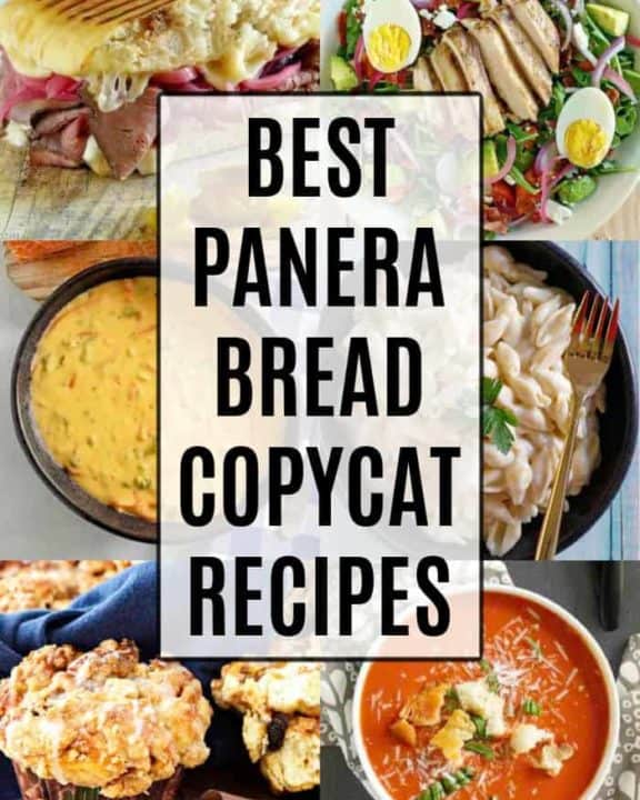 Panera Bread Recipes photo collage