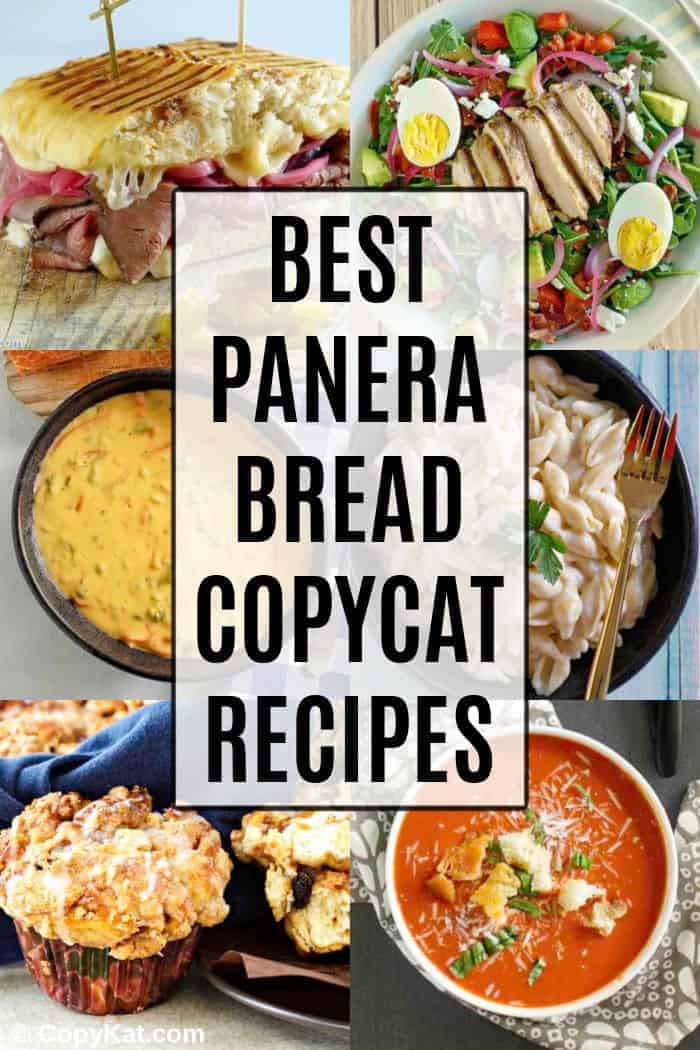 Panera Bread Recipes photo collage