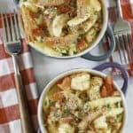pasta with parmesan shrimp