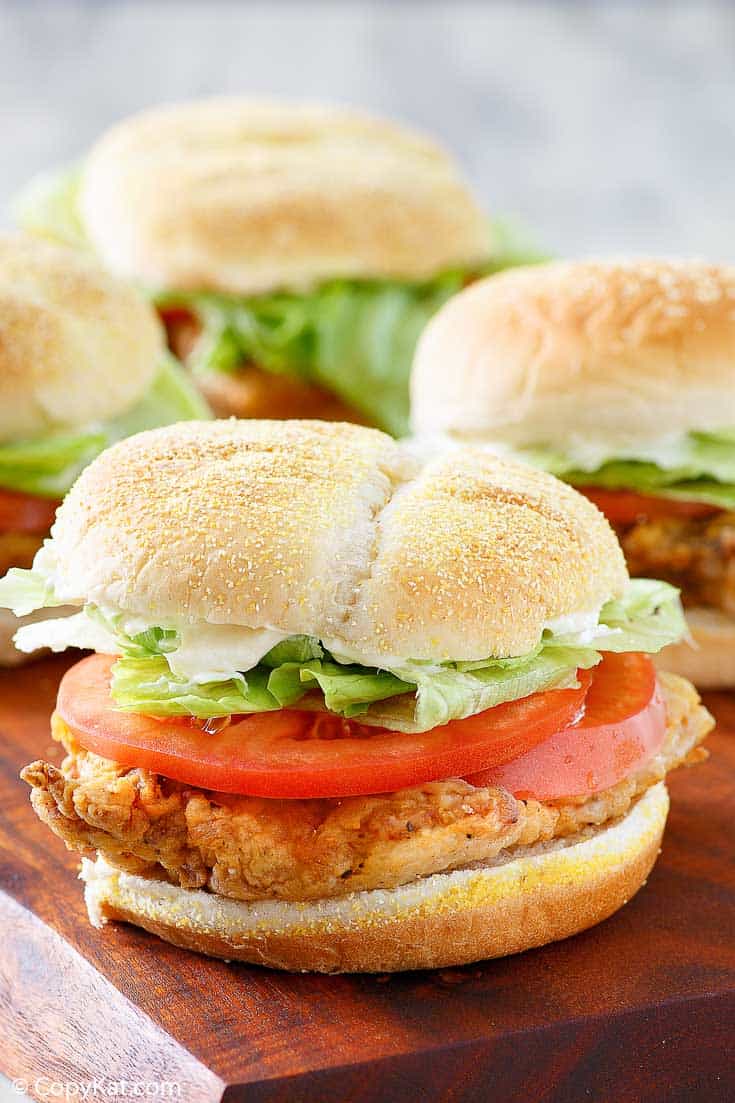 chicken fried steak sandwiches