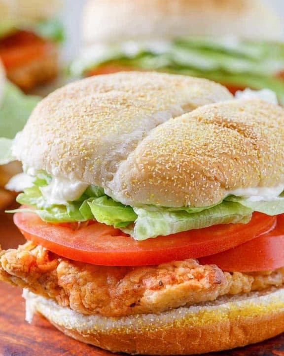 chicken fried steak sandwich