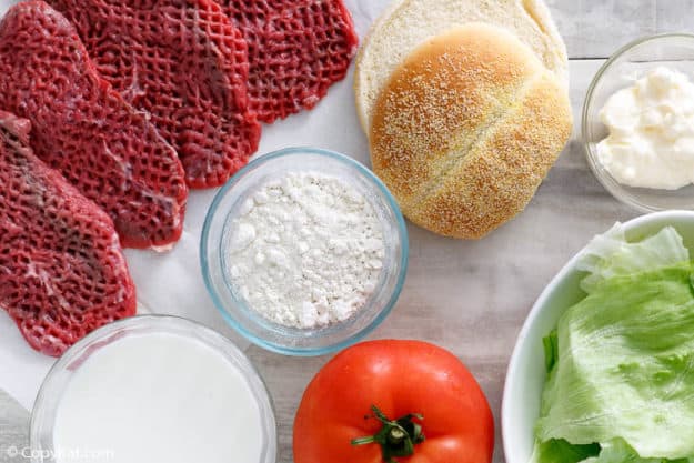 Dairy Queen Dude chicken fried steak sandwich ingredients