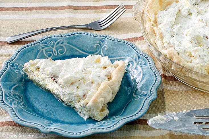 a slice of pineapple millionaire pie