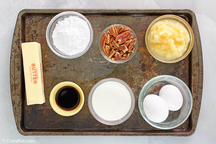pineapple millionaire pie ingredients