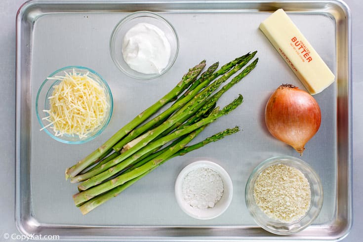 Swiss asparagus casserole ingredients