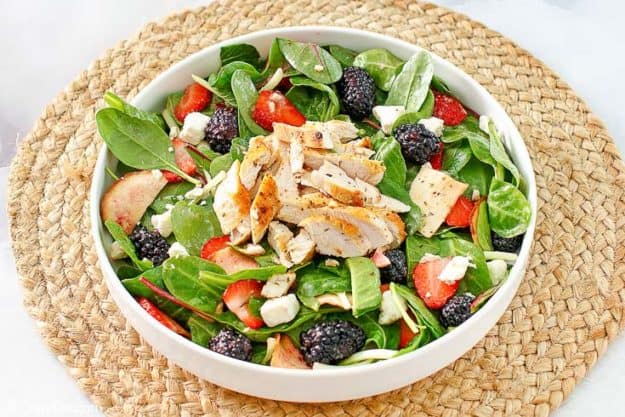 Wendy’s Summer Berry Chicken Salad