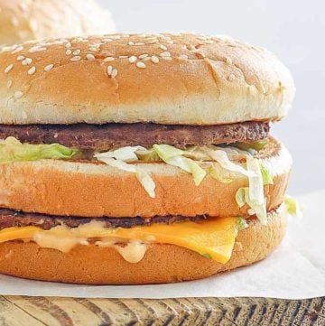 homemade Big Mac