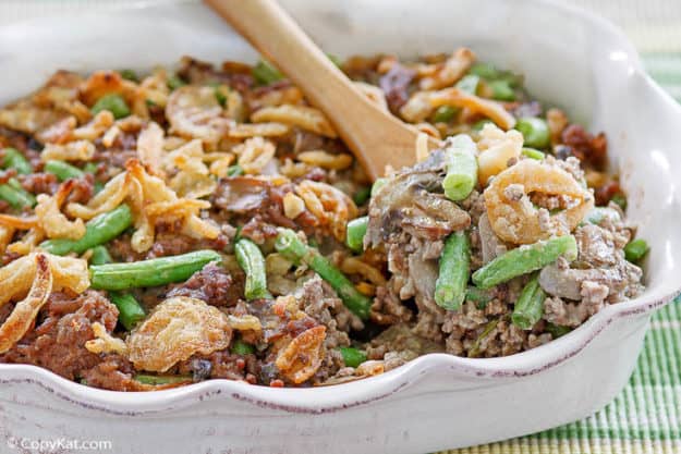 Hamburger Green Bean Casserole Recipe