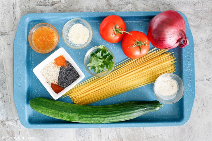 Luby's spaghetti salad ingredients