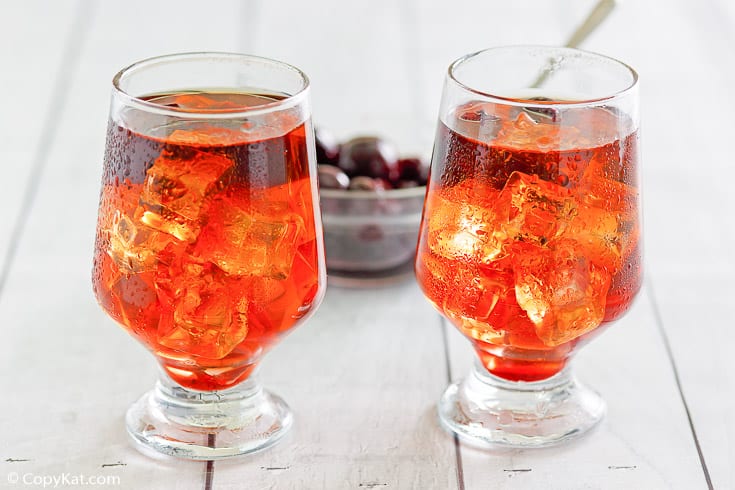 two glasses of classic Godfather cocktail
