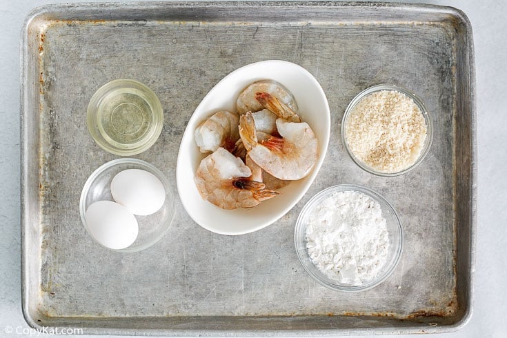 air fryer shrimp tempura ingredients