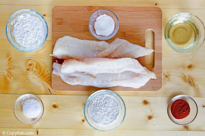 Captain D's batter dipped fish ingredients