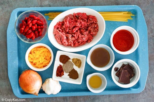 Cincinnati chili ingredients