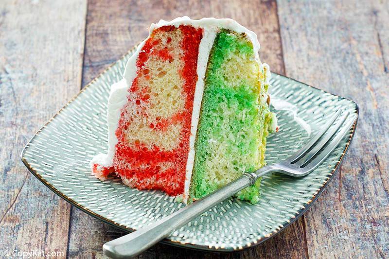 Colorful Jello Poke Cake