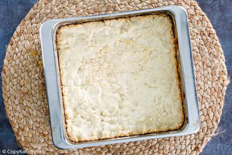 shortbread crust for pecan pie bars