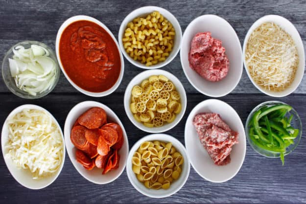 Pizza Hut Cavatini ingredients