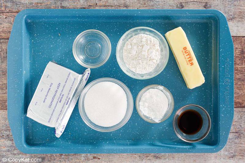 cream cheese spritz cookies ingredients