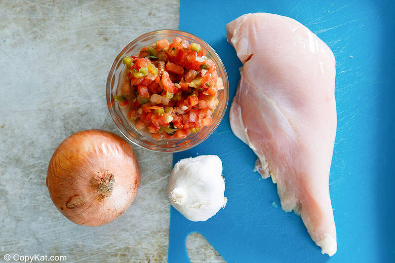 Instant Pot Salsa Chicken ingredients