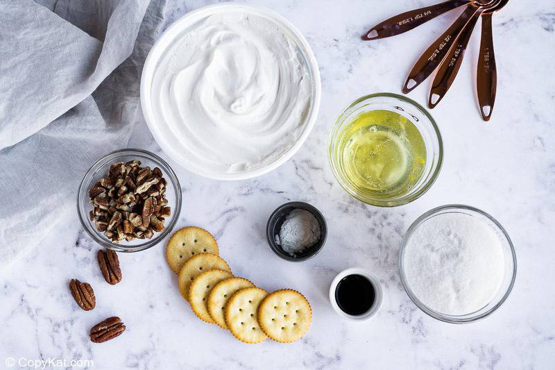 Piccadilly Pecan Delight Pie ingredients