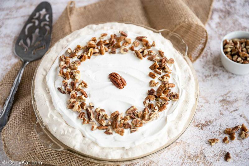 homemade Piccadilly pecan delight pie and a pie server