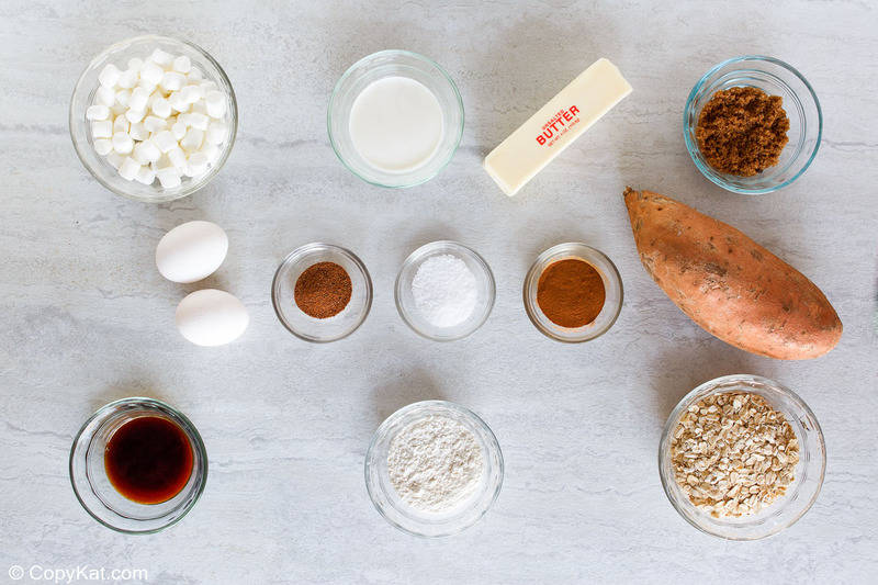 Boston Market sweet potato casserole ingredients