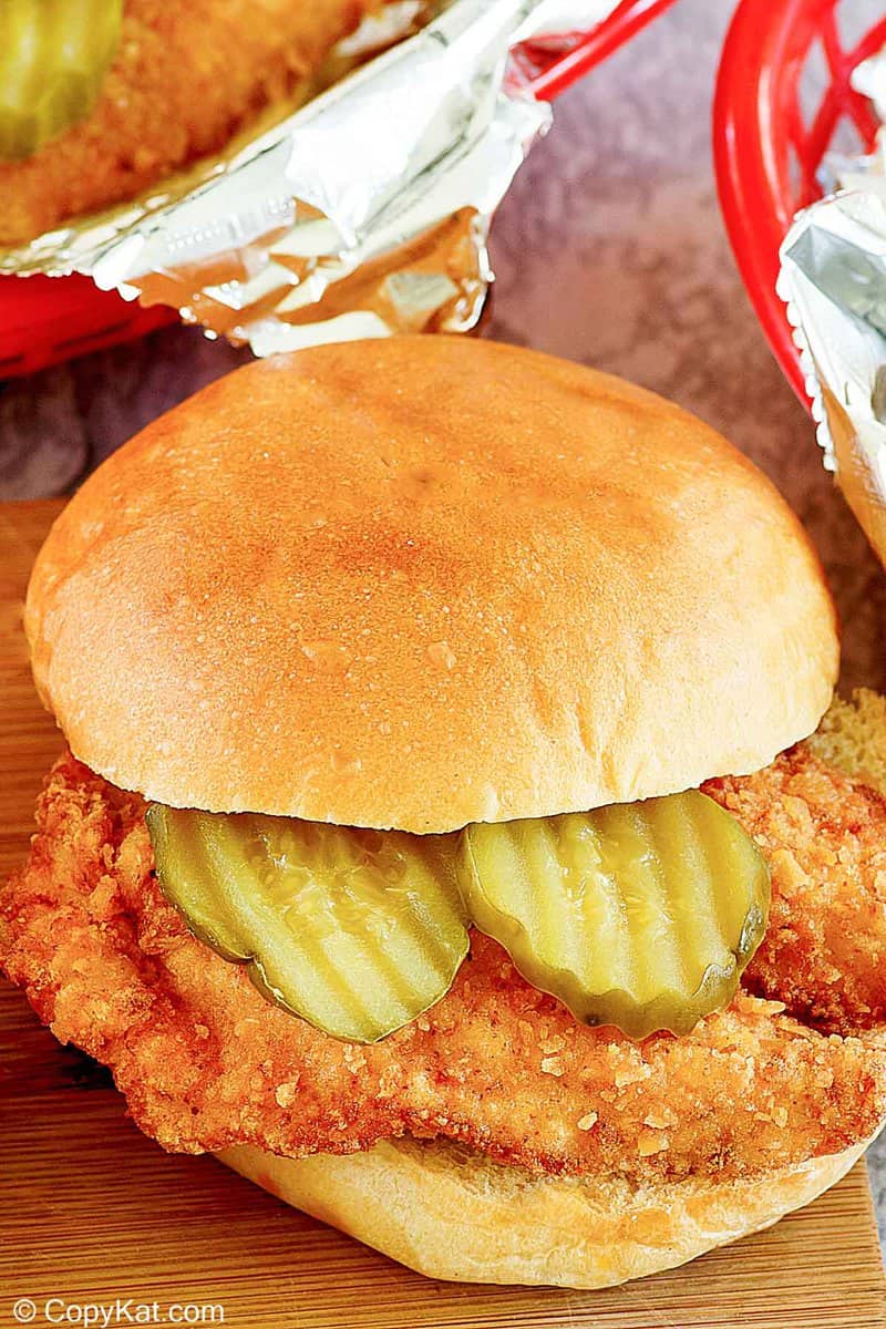 homemade Chick Fil A Chicken Sandwich