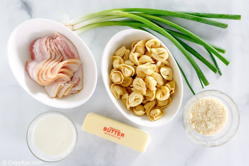 Olive Garden Tortellini al Forno ingredients