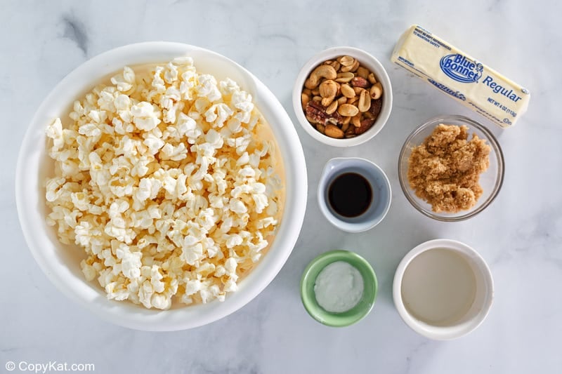 Karo syrup caramel popcorn ingredients