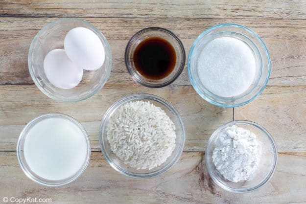 Kozy Shack rice pudding ingredients