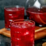 a glass of homemade Joe's Crab Shack Ya Ya Punch