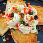 homemade Olive Garden Sicilian Scampi appetizer