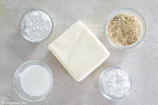 TGI Friday's fried mozzarella sticks ingredients
