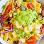 homemade Taco Bell Nacho Fries BellGrande in a bowl