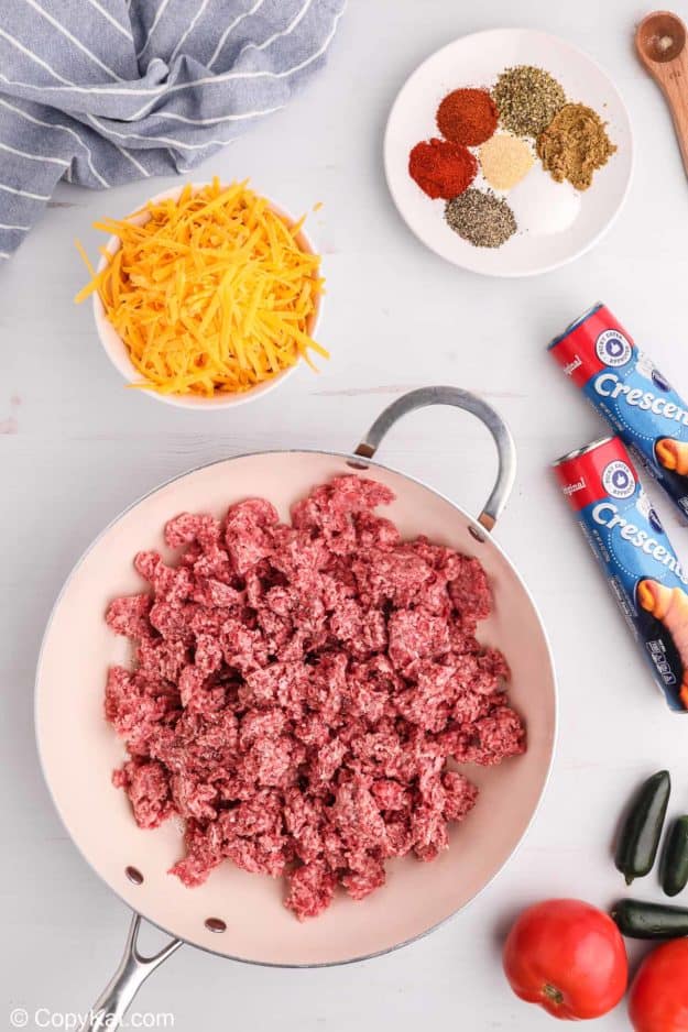 taco ring ingredients